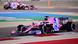 Sergio Perez driving Sergio Perez driving