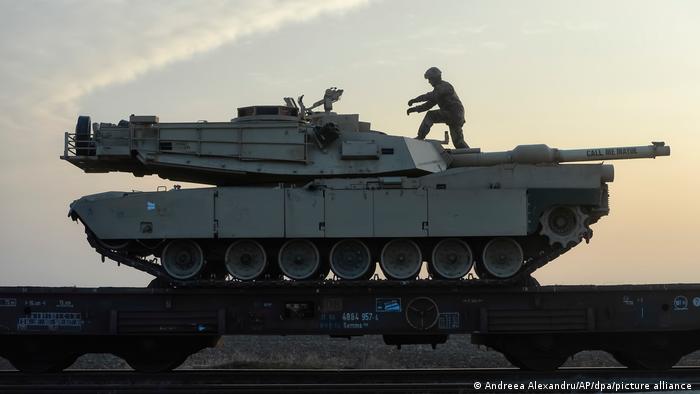 US-Panzer Symbolbild Waffenhandel 