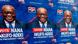 Election campaign posters showing Nana Akufo-Addo's face and urging people to vote for him Election campaign posters showing Nana Akufo-Addo's face and urging people to vote for him