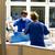A COVID-19 patient being treated in a German hospital