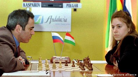 Judit Polgár became a chess grandmaster at 15 and beat the best just like  the Queen's Gambit protagonist