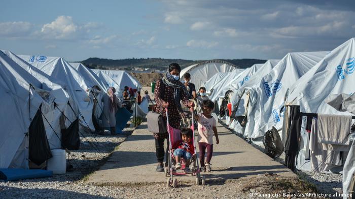 Campamento de refugiados Kara Tepe en Lesbos (Grecia): La situación sigue siendo crítica.