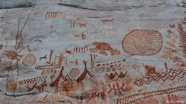native american cave drawings