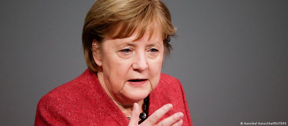 Deutschland Bundestag Merkel Haushaltsdebatte