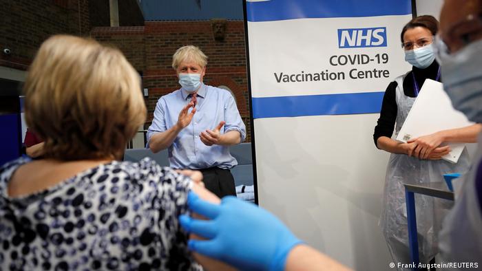 England | Coronavirus | erste landesweite Impfungen