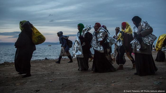 Griechenland Migration l Somalische Flüchtlinge auf der Insel Lesbos