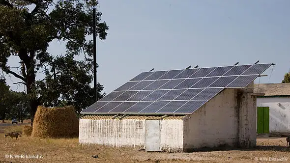 Senegal Solaranlage Flash