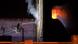 Spanien Feuer Barcelona Badalona Spanien Feuer Barcelona Badalona