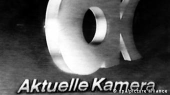 Το σήμα της Aktuelle Kamera το 1989