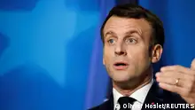 EU-Gipfel in Brüssel | Emmanuel Macron, französischer Präsident
