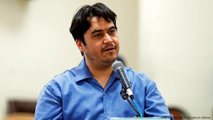 Iran Journalist Ruhollah Zam 