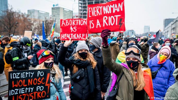 Nicht nur Frauen wenden sich gegen das restriktive Abtreibungsrecht in Polen