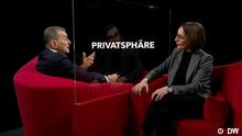 DW TV AEW Auf ein Wort mit Sandra Seubert / Thema Privatsphäre