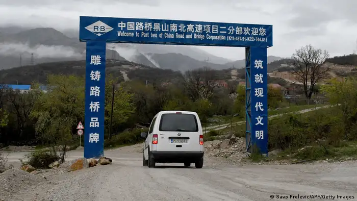 Montenegro Autobahnbau mit chinesischer Unterstützung