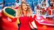 Mariah Carey canta una canción navideña. Mariah Carey canta una canción navideña.