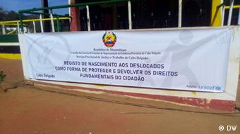  Mosambik I Kampagne zur Registrierung von Vertriebenen in Cabo Delgado
