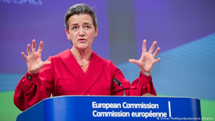 Brüssel I EU-Kartellwächterin und Vizepräsidentin der EU-Kommission Margrethe Vestager