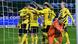 La joie des joueurs du Borussia Dortmund après le but de Marco Reus La joie des joueurs du Borussia Dortmund après le but de Marco Reus
