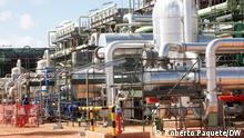 A gas processing factory in Mozambique
