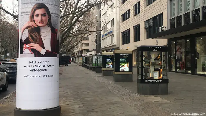 Lockdown in Berlin | Kurfürstendamm