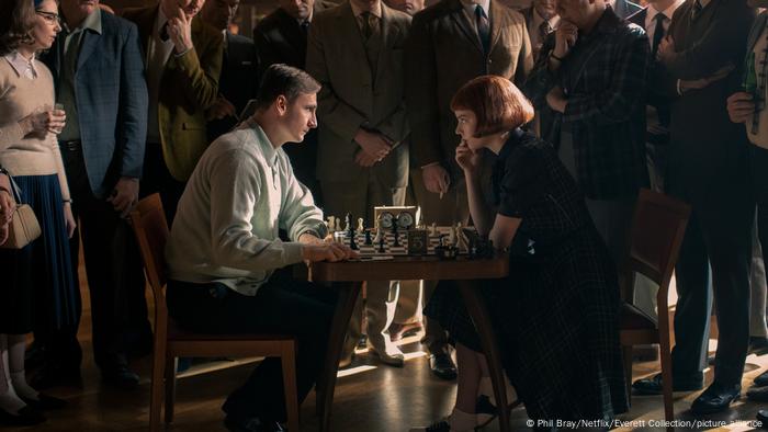 Filmszene Serie Das Damengambit