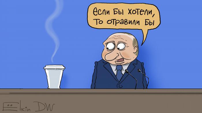 Карикатура Сергея Елкина 