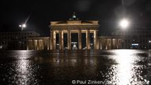 Deutschland Coronavirus Zweiter Shutdown Berlin Brandenburger Tor