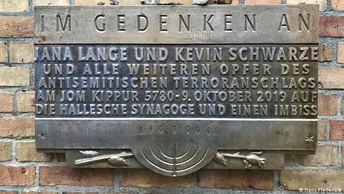 Halle Saale | Gedenktafel Synagoge