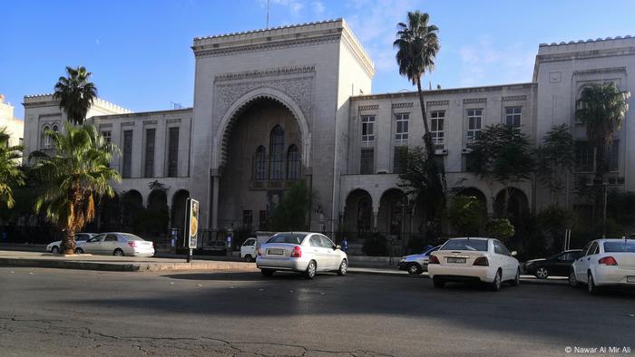 El antiguo complejo de tribunales de Damasco en Al-Hamidiyah, donde los tribunales especiales para delitos electrónicos examinan las demandas por sextorsión.