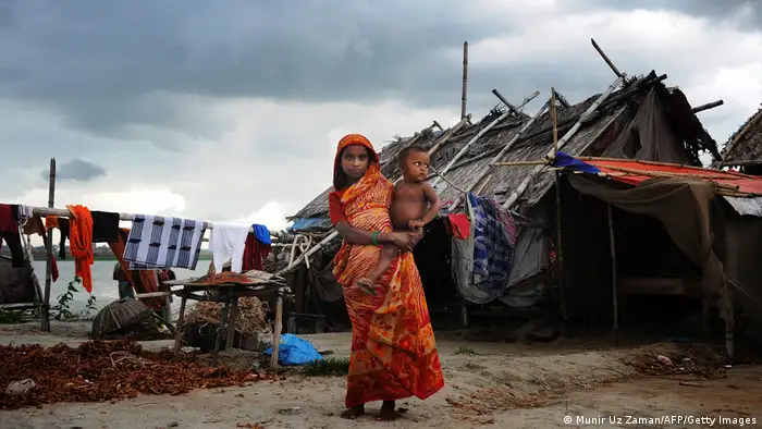 Bangladesch Armut Obdachlosigkeit Symbolbilder