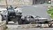 Panzerwagen, Autowrack (Foto: AP) Panzerwagen, Autowrack (Foto: AP)