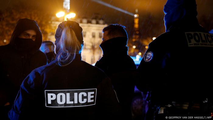 Policías en Francia.