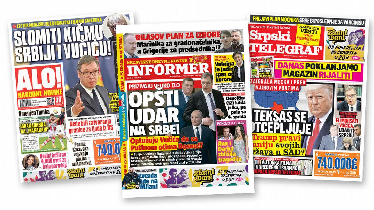 Kronologija jedne medijske hajke