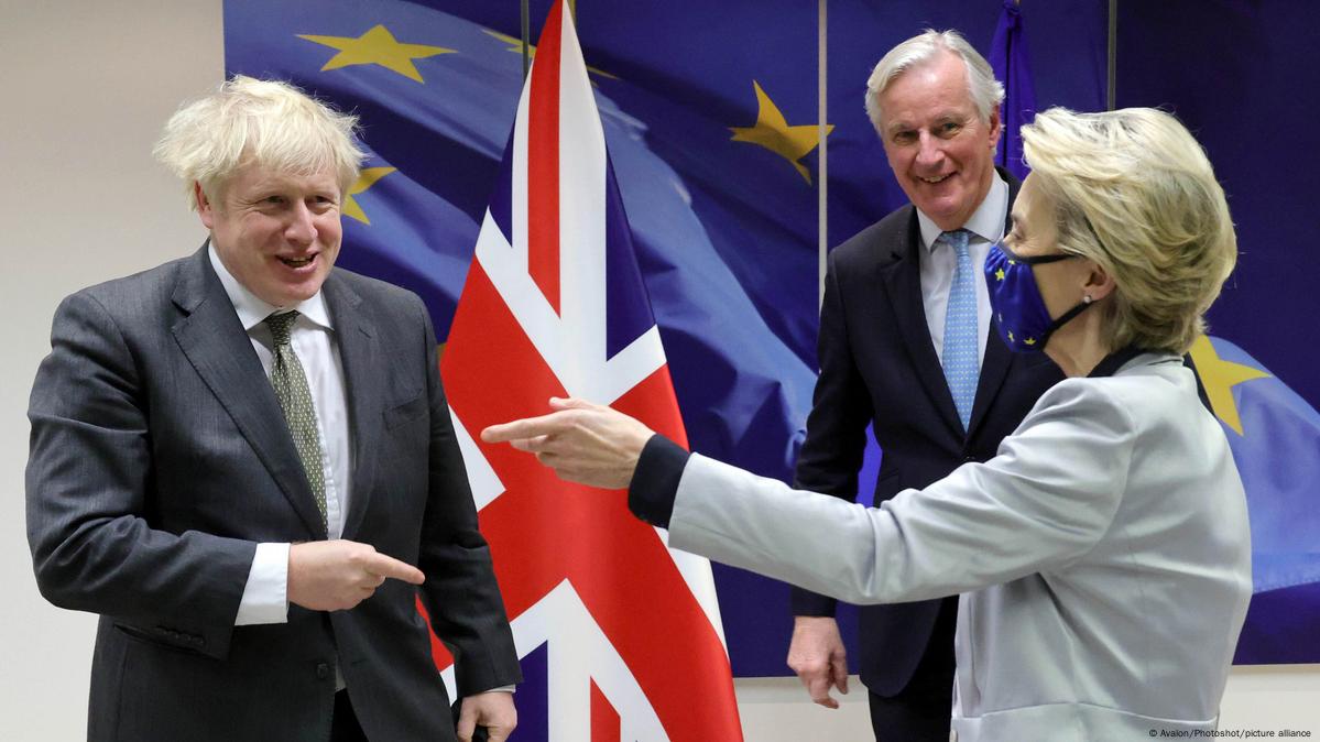 EU, UK publish Brexit trade agreement – DW – 12/26/2020, image size:1199x674