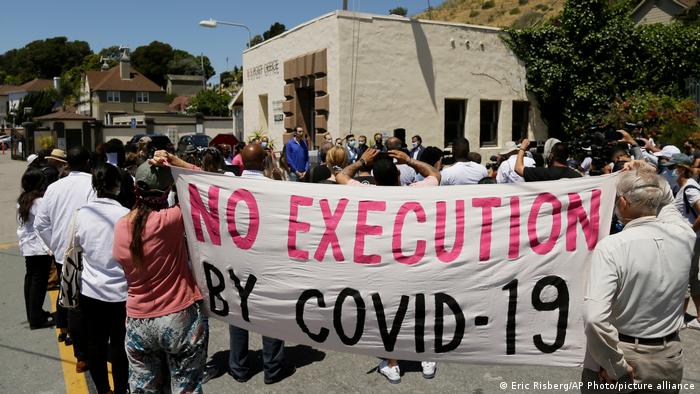 USA Kaliornien | Coronavirus | San Quentin State Prison | Protest gegen Hinrichtung