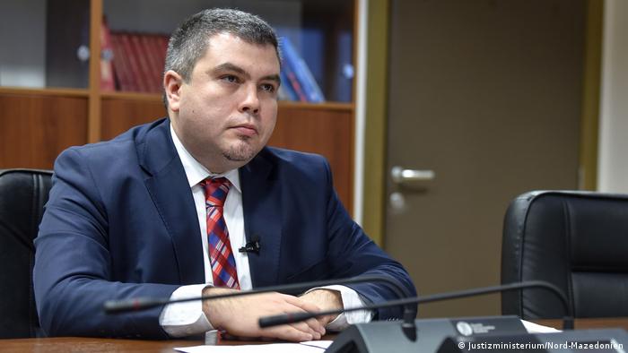 Nord-Mazedonien - Justizminister, Bojan Maricik