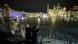 People pray outside St. Peter's square in Vatican City People pray outside St. Peter's square in Vatican City