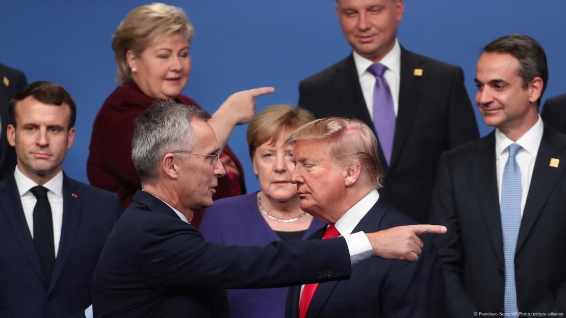 Jens Stoltenberg i Donald Trump