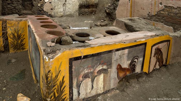 Ancient Roman fast food bar