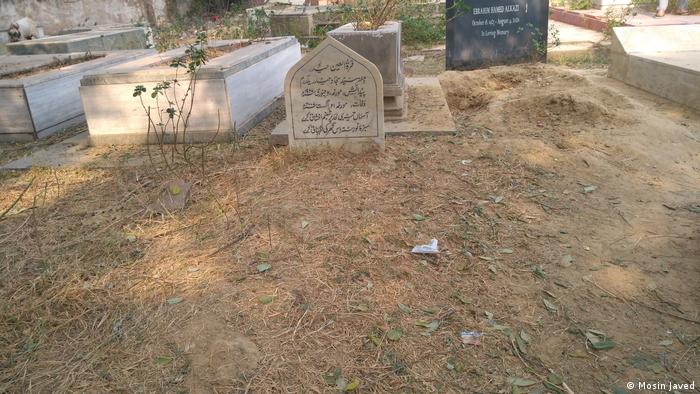 Indien Grab des Soldaten Brig. Muhammad Usman