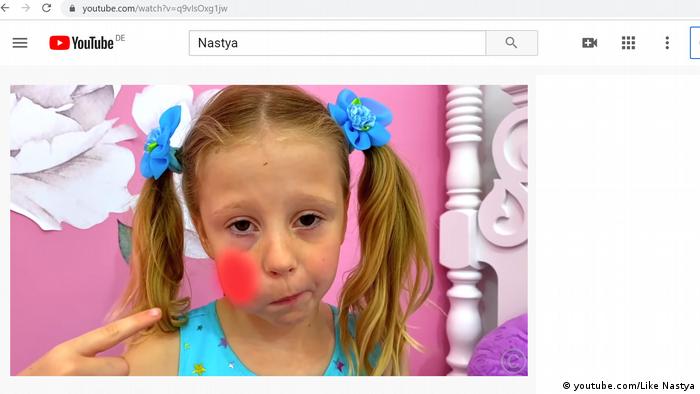 Screenshot Youtube | Like Nastya
