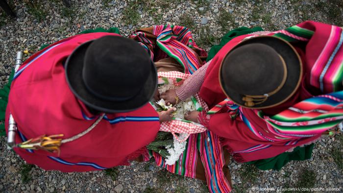 Indígenas bolivianas.