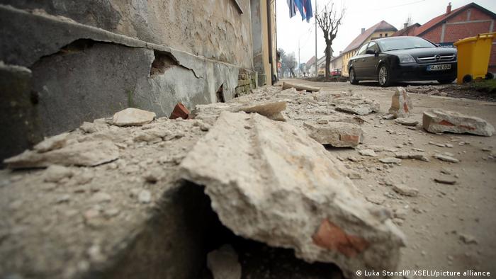 Petrinja I Erdbeben erschüttern Kroatien