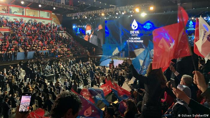 DEVA Partisi'nin Ankara'daki ilk olağan kongresi 
