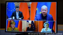 Belgien l Videokonferenz zu Investitionsabkommen zwischen EU und China