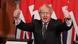British Prime Minister Boris Johnson gives a thumbs up after signing the Brexit trade deal British Prime Minister Boris Johnson gives a thumbs up after signing the Brexit trade deal
