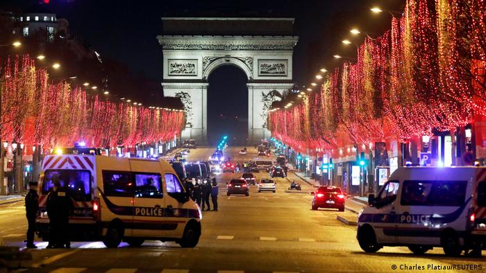Frankreich Jahreswechsel Paris