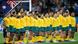 Japan | Australische Spieler singen ihre Nationalhymne vor dem Rugby World Cup Japan | Australische Spieler singen ihre Nationalhymne vor dem Rugby World Cup