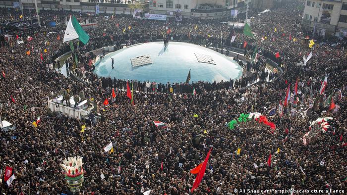 Irán aboga por venganza por muerte de Qasem Soleimaní 2 Iran ehrt Soleimani vor einem Jahr von den USA getötet