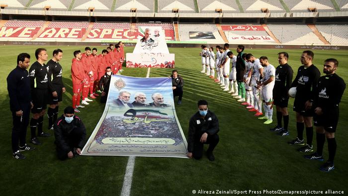 Iran ehrt Soleimani vor einem Jahr von den USA getötet Iran ehrt Soleimani vor einem Jahr von den USA getötet